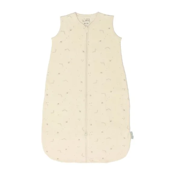 Witlof For Kids Galaxy Dreams Zomerslaapzak - 70 cm - Jersey - Taupe