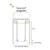 Witlof For Kids Plooien Tuck-Inn Wieglaken - 40 x 80 cm - Wit