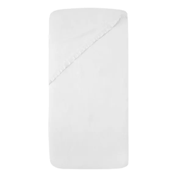 Witlof For Kids Ruffle Tuck-Inn Wieglaken - 40 x 80 cm - Wit