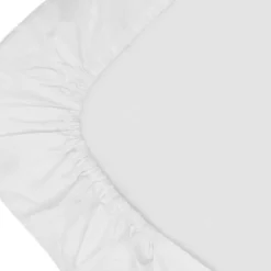 Witlof For Kids Ruffle Tuck-Inn Ledikantlaken - 60 x 120 cm - Wit