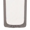 Witlof for kids Waves Tuck-Inn ledikantdeken - 60 x 120 cm - Warm Grey.