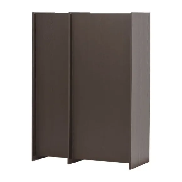 Woood Brock Kast 2-Deurs - Middenbruin