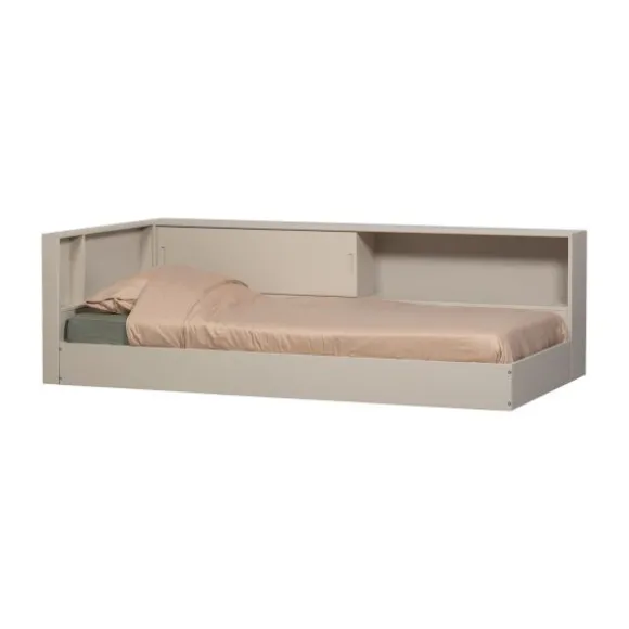 Woood Carter Hoekbed - 90 x 200 cm - Wit