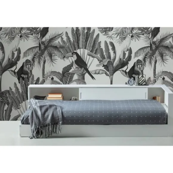 Woood Connect Hoekbed Wit 90 x 200 cm