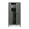 Woood Morris Kast 2-Deurs Grenen Leem