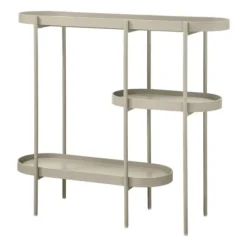 Woood Sidetable - Noan - Hout/Metaal Antique Beige