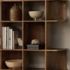 Woood Sinne Boekenkast - Walnoot
