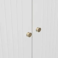 Woood Sipke Kledingkast 2-Deurs - Wit